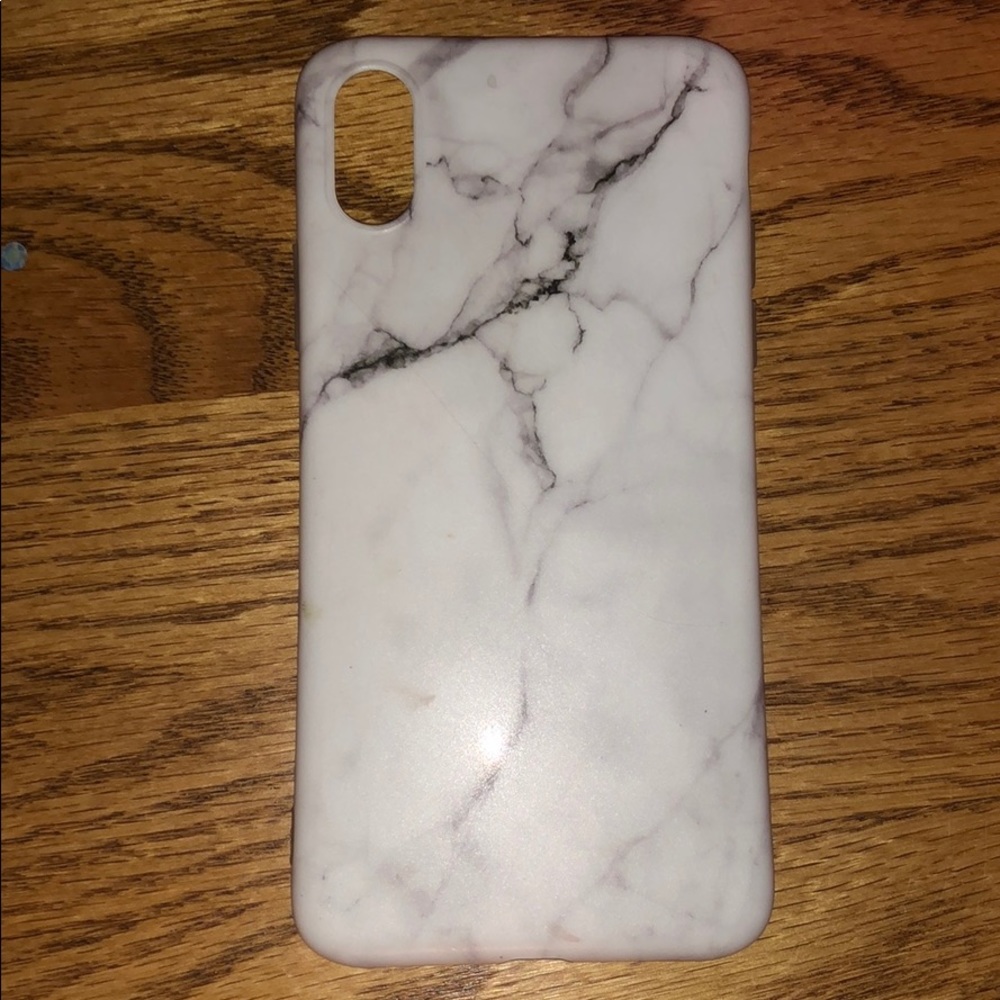 marble iphone X case WITH POP SOCKET